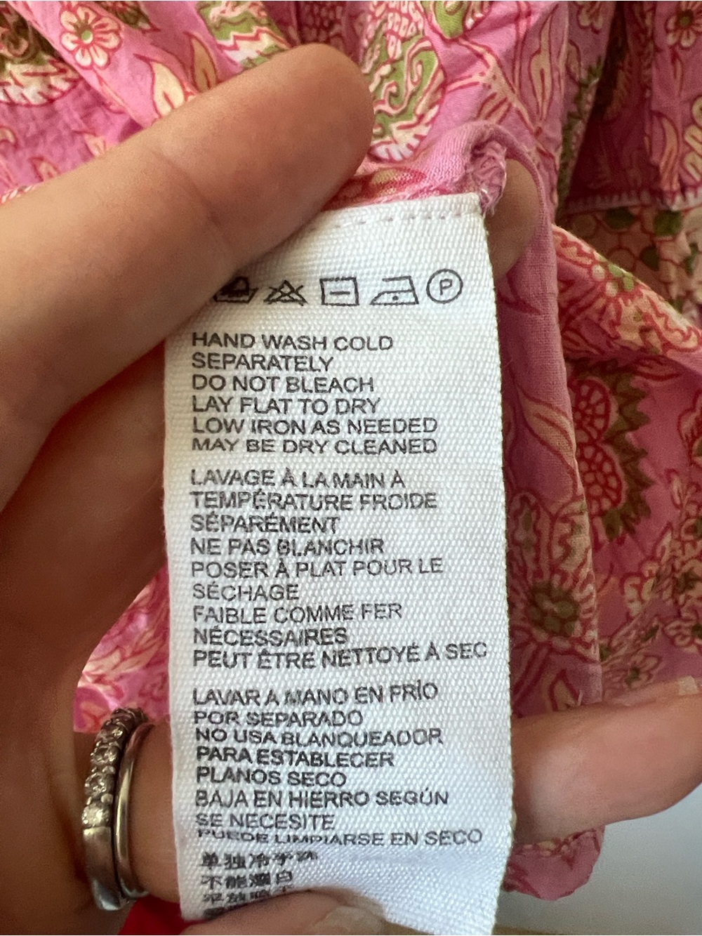 Cleobella Pink Paisley Amaryllis Peasant Embroidered Boho Blouse - Picture 4 of 5